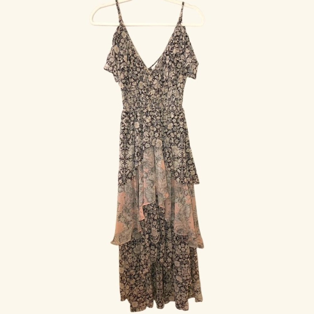 MISA Los Angeles Floral  Dress - M